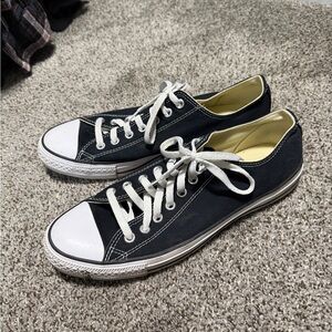 Converse Black and White Low-Top Sneakers